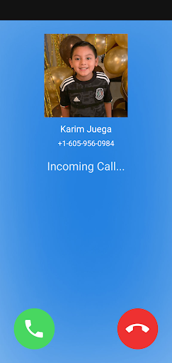 Karim Juega Fake Call - Video call with Karim screenshot 4