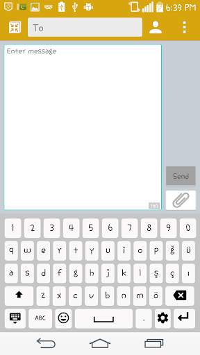 Turkish Keyboard स्क्रीनशॉट 5
