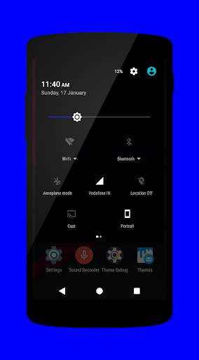 Darkwaters CM13/12/12.1 Theme screenshot 2