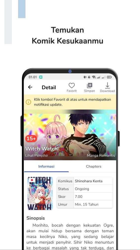 Komiku : Baca Manga & Notif screenshot 2