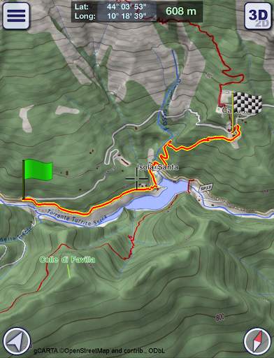 GeoFlyer Europe 3D - Offline Maps GPS Routing screenshot 9