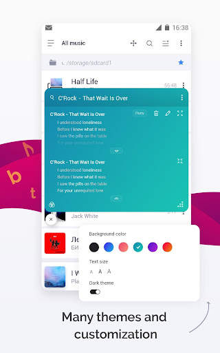 Flotty - Lyrics and Player screenshot 5