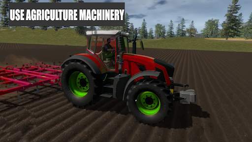 Modern Farming Tractor Simulator 3d-Big Driving screenshot 2