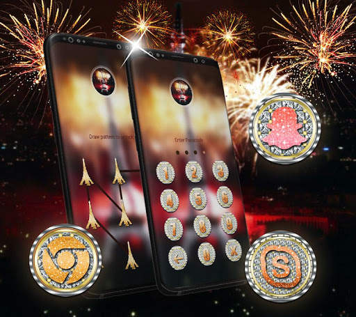 New Year Celebration Launcher Theme screenshot 5