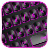 Purple Black Keyboard logo