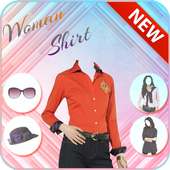 Women Shirt Photo Suit logo