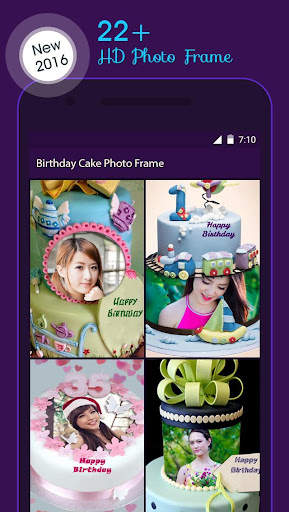 Birthday Cake Photo Frame screenshot 3