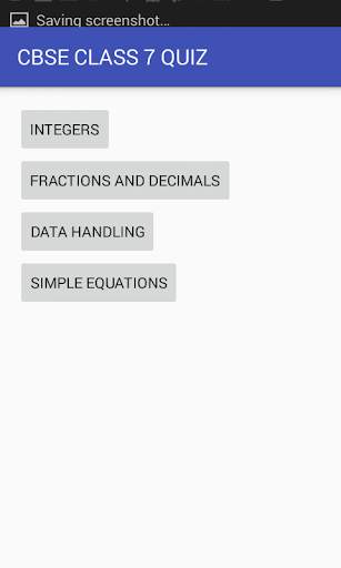 CBSE CLASS 7 QUIZ screenshot 2