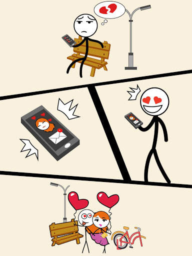 Draw Story: 소녀를 사랑하십시오 screenshot 9
