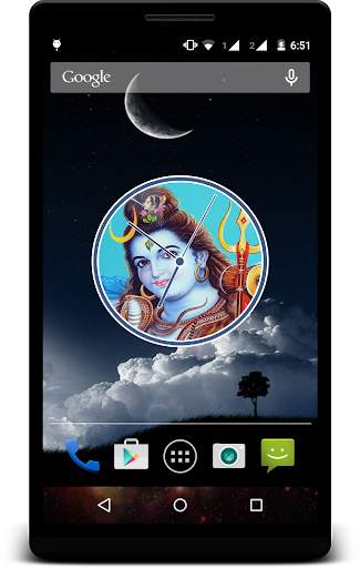 Shiva Clock Live Wallpaper screenshot 7