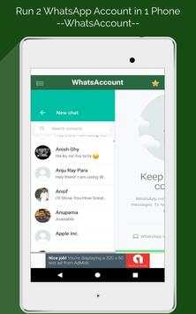 WhatsAccount - Double WhatsApp Account screenshot 15