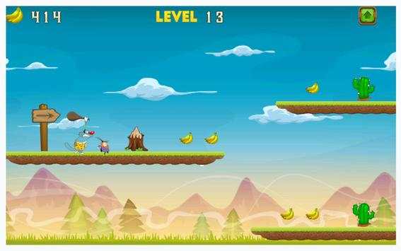 Oggy Adventure Temple Run screenshot 4