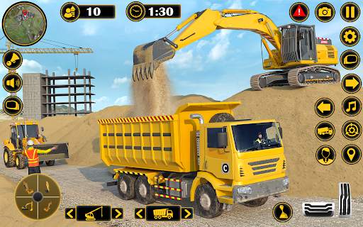 Road Construction JCB Games 3D screenshot 2