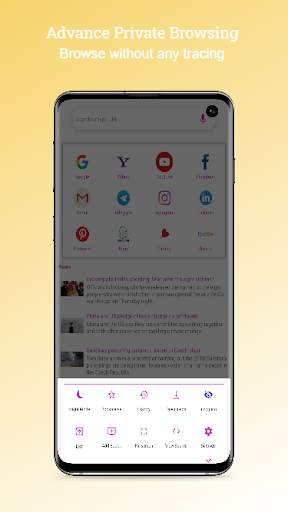 Texter Browser : Browser app for android скриншот 6