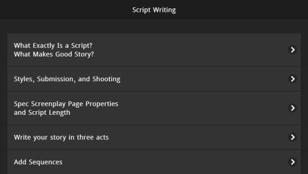 Script Writing : Film Screenplay screenshot 5