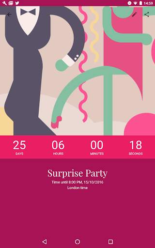 Countdown by timeanddate.com screenshot 7