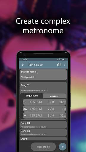 Camtronome - metronome, camera screenshot 3