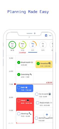 Routine48: time planner screenshot 1