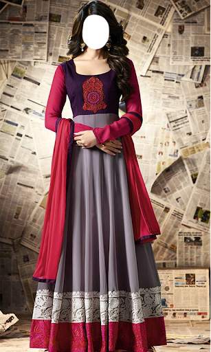 Women Full Frock Photo Suit screenshot 6