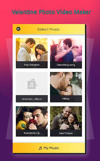Valentine Photo Video Maker screenshot 3