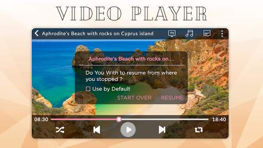 4K Video Player : HD Video Player 2018 5 تصوير الشاشة