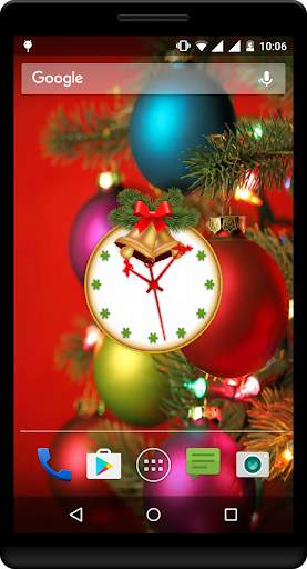 Christmas Clock LIve Wallpaper screenshot 5