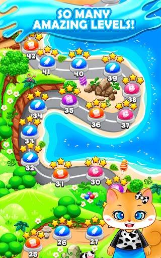 Candy Sweet Fruits Blast  - Match 3 Game 2020 screenshot 1