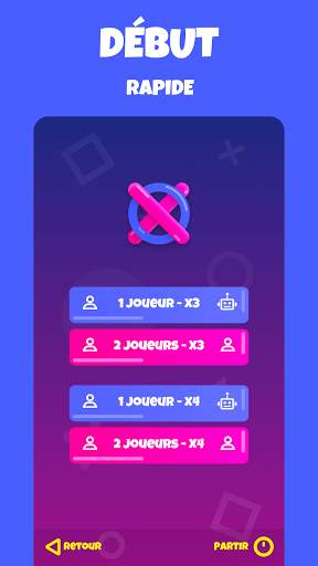 Morpion Multijoueur - Tic Tac Toe screenshot 1