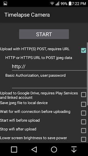Network Timelapse Camera GPL screenshot 5