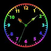 Flower Clock Live Wallpaper أيقونة