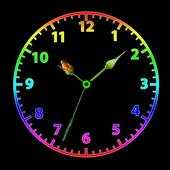 Flower Clock Live Wallpaper 4.0