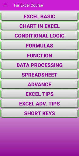 For Excel Course Offline screenshot 2
