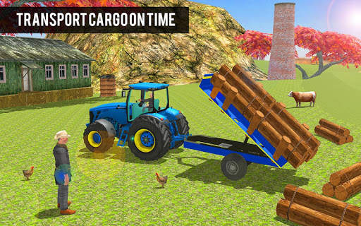 Offroad Transport Tractor Game screenshot 3