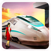 Train: Passengers Transport 3D icon