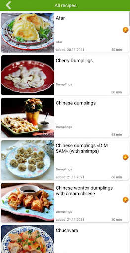 Dumpling recipes screenshot 5