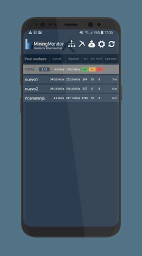 Mining Monitor 4 Ethermine pool screenshot 6