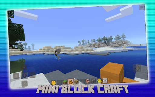 New Master Craft: Mini Block Crafting Simulator स्क्रीनशॉट 5