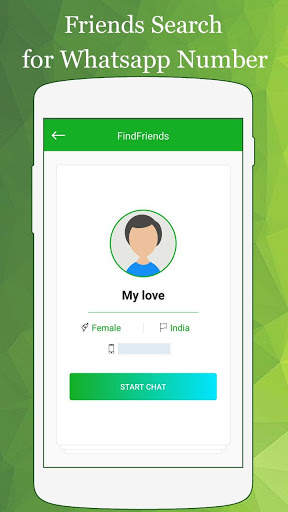 Friend search for Whatsapp - Friend Finder Tool screenshot 1