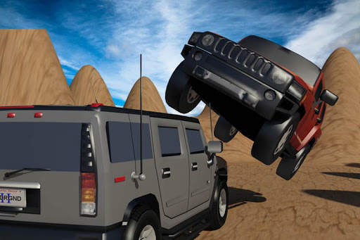 Safari Desert Racing  3D Stunt screenshot 3