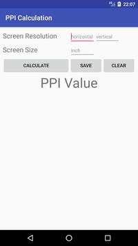PPI Calculation screenshot 1