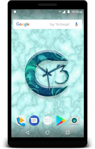Marble Clock Live Wallpaper screenshot 3
