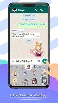 Anime Sticker For Whatsapp screenshot 3