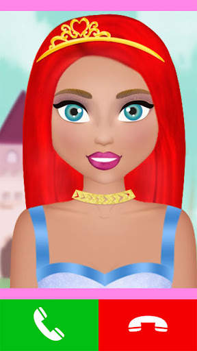 fake call princess game screenshot 1