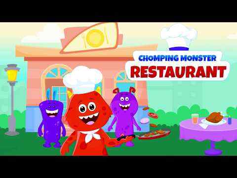 My Monster Town: Restaurant Cooking Games for Kids screenshot 1