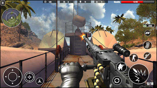 Gunner Navy War Shoot 3d : First-Person Shooters screenshot 5