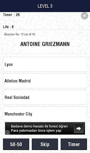 Football Player Quiz screenshot 3