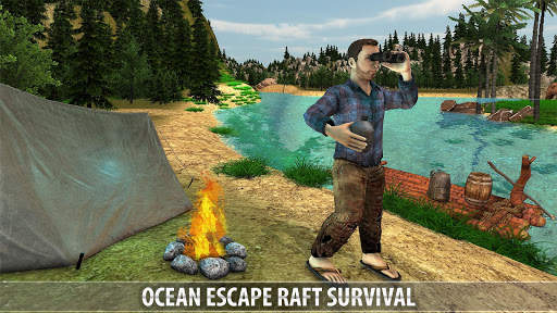 Ocean Escape Raft Survival Sim screenshot 12