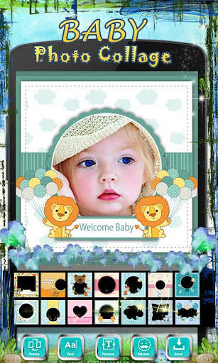 Baby Photo Frame Collage screenshot 1