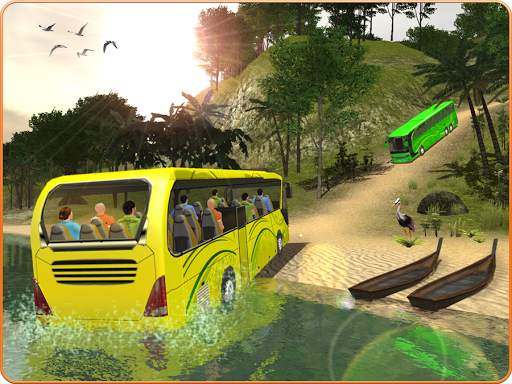 OffRoad Transit Bus Simulator - Hill Coach Driver screenshot 6