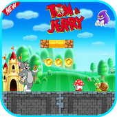 Jerry and the super Tom Run Adventure icon